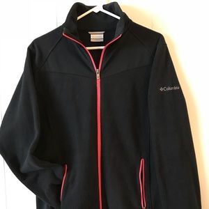 Ladies’ Columbia zip-front fleece jacket, large